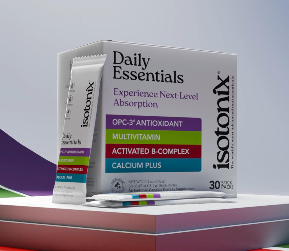 Isotonix Daily Essentials Product Animation